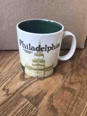 Starbucks 2011 Philadelphia Global Icon Collector Mug 16 oz. Beautiful - Sold on eBay Jan, 28th 2019 for $20.00