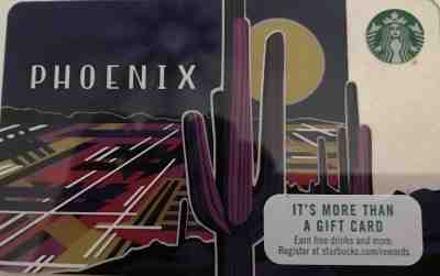 NEW 2016 STARBUCKS PHOENIX GIFT CARD #6147 NO VALUE MINT - Sold on eBay Feb, 13th 2019 for $3.99