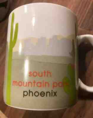 2007 PHOENIX SOUTH MOUNTAIN PARK Starbucks Collector Series Mug  Cup 18 oz. - Sold on eBay Feb, 3rd 2019 for $8.80