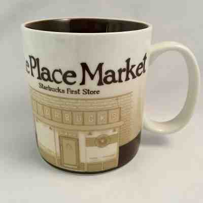Starbucks Pike Place Market 2010 Collector Series Icon Coffee Mug 16 oz - Sold on eBay Feb, 8th 2019 for $9.00