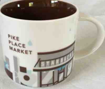 Starbucks YAH You Are Here Mug NIB — Pike Place Market (No box) - Sold on eBay Feb, 8th 2019 for $12.00