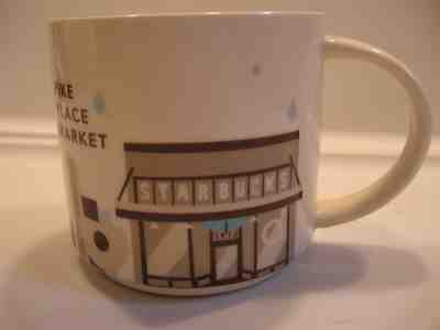 Starbucks You Are Here Seattle Pike Place Market Mug Cup Original  2013 14 OZ - Sold on eBay Feb, 2nd 2019 for $11.99