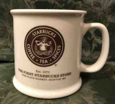 Starbucks Coffee MUG First Store Mug Pikes Place Market made USA - Sold on eBay Feb, 1st 2019 for $16.24