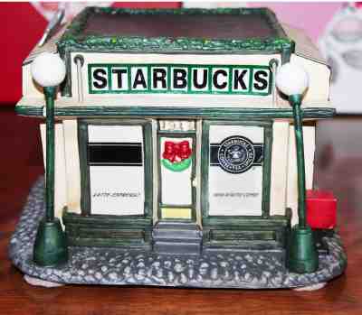 Starbucks Pike Place Market Original Store Replica Village House Light New n Box - Sold on eBay Jan, 30th 2019 for $99.95
