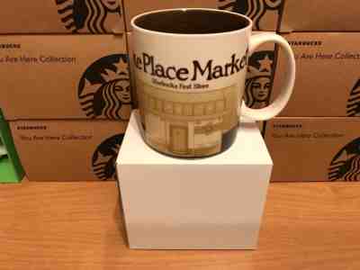 Starbucks Global Icon PIKE PLACE MARKET 16 oz Mug with SKU.  - Sold on eBay Jan, 30th 2019 for $72.95