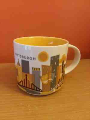 STARBUCKS PITTSBURGH You Are Here mug YAH 2013 - Sold on eBay Jan, 29th 2019 for $13.99
