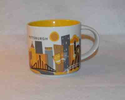 Mug Starbucks You Are Here Collection 2014 Pittsburgh 14 oz - Sold on eBay Jan, 20th 2019 for $19.99