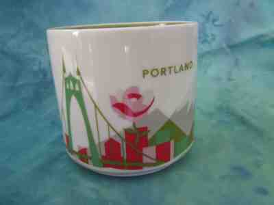 2016 Starbucks Portland 'You Are Here City Collector Series Coffee Cup Mug 14 oz - Sold on eBay Feb, 8th 2019 for $12.00