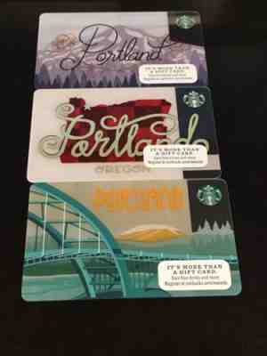 3 Starbucks Gift Card PORTLAND OREGON US city/ state - FREE Shipping! - Sold on eBay Feb, 8th 2019 for $5.95