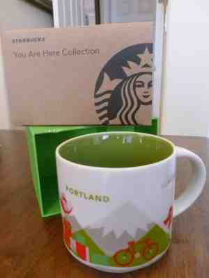Starbucks 'You Are Here' Mug - Portland - NIB - 14 ounce mug - Sold on eBay Feb, 3rd 2019 for $15.00