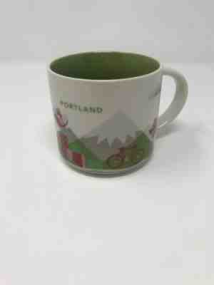 2016 Starbucks Portland 'You Are Here City Collector Series Coffee Cup Mug 14 oz - Sold on eBay Feb, 1st 2019 for $8.00