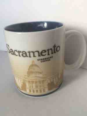 Starbucks Mug city 16 oz Sacramento HTF 2009 - Sold on eBay Feb, 4th 2019 for $125.00