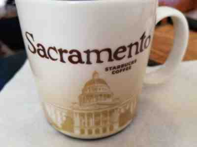 Starbucks Mug city 16 oz Sacramento HTF - Sold on eBay Jan, 26th 2019 for $203.50
