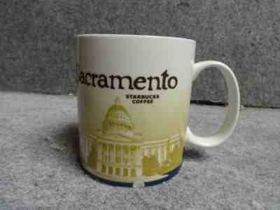 2009 Starbucks Sacramento Global Icon City Series Coffee Mug w/ a chip defect - Sold on eBay Dec, 4th 2018 for $39.95