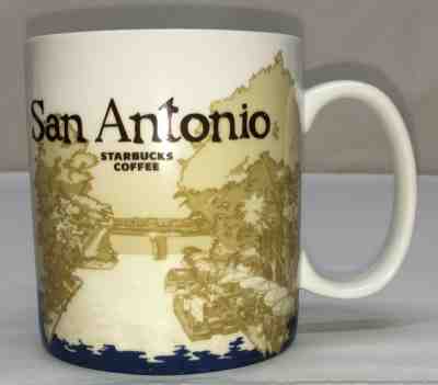 Starbucks San Antonio 4" Ceramic Coffee Mug 2009 Collectors Series - Sold on eBay Feb, 4th 2019 for $24.99