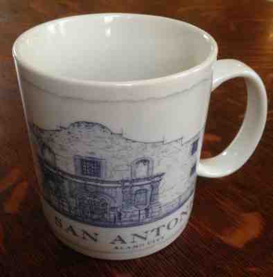 Starbucks SAN ANTONIO Architecture Series ALAMO CITY Coffee Mug 18 oz 2008 - Sold on eBay Feb, 4th 2019 for $13.99