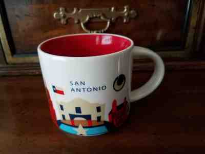 Starbucks "YOU ARE HERE" Collection / SAN ANTONIO / RETIRED / City Mug - EUC - Sold on eBay Feb, 3rd 2019 for $21.99