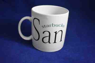 1994 Starbucks City Mug from the Collector Series--San Diego - Sold on eBay Feb, 10th 2019 for $14.99