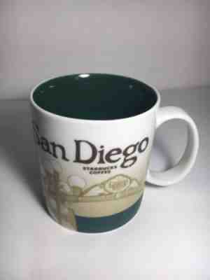 San Diego Starbucks Mug 2009 Collector Series Green - Sold on eBay Feb, 8th 2019 for $9.00