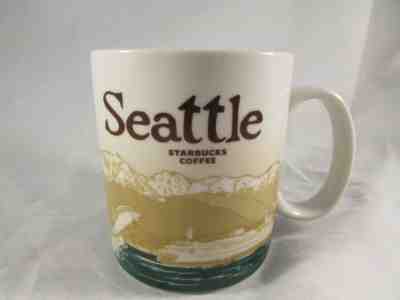 Starbucks Seattle Washington Mug Ferry Space Needle Collectors Series 2012 - Sold on eBay Dec, 4th 2018 for $18.99