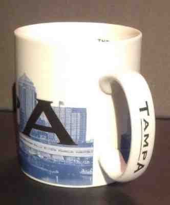 TAMPA Starbucks Mug - Skyline Mug Series One - 2002 - Sold on eBay Jan, 20th 2019 for $12.99