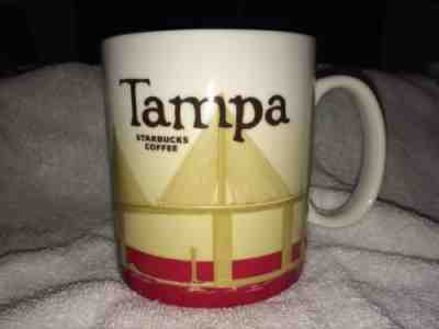 Starbucks Coffee Collector Series Tampa Mug Sunshine Skyway Bridge 16 Oz - Sold on eBay Jan, 4th 2019 for $25.00