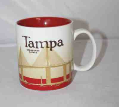 Starbucks Coffee 2011 Tampa Sunshine Skyway Bridge City Mug 16 oz. ~ NWOT - Sold on eBay Jan, 3rd 2019 for $40.00