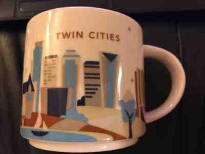 Starbucks You Are Here Collection Twin Cities Coffee Mug - Sold on eBay Feb, 7th 2019 for $12.00