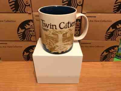 Starbucks Global Icon TWIN CITIES 16 oz Mug with SKU.  - Sold on eBay Jan, 30th 2019 for $64.95