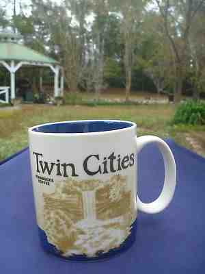 2012 Starbucks Coffee Global Icon Series TWIN CITIES Minnesota 16 oz Cup Mug - Sold on eBay Jan, 29th 2019 for $11.00