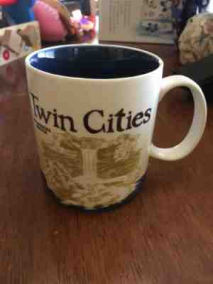 Starbucks Twin Cities Global Icon City Collector Series Coffee Mug Cup 16oz 2009 - Sold on eBay Jan, 28th 2019 for $12.00