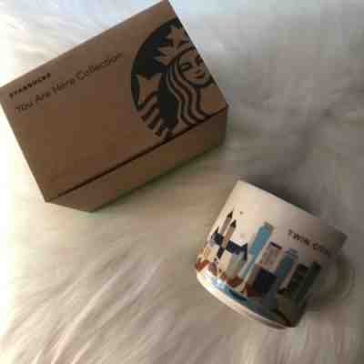 Twin Cities You Are Here (YAH) Starbucks Mug. Original and NWT NIB Sku Sticker - Sold on eBay Jan, 28th 2019 for $22.00