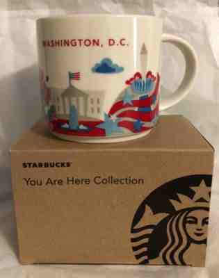 NEW NIB Starbucks You Are Here Collection Washington DC D.C. Mug Cup NWT YAH - Sold on eBay Feb, 13th 2019 for $27.00