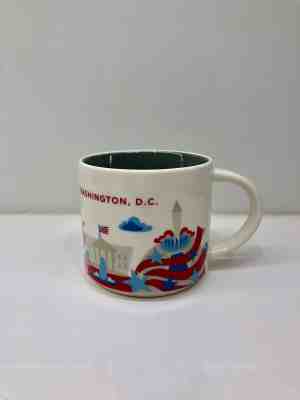 Starbucks 2015 You Are Here Mug, 14 oz, Washington DC Pre-Owned, Great Condition - Sold on eBay Feb, 9th 2019 for $7.50