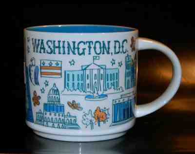 Starbucks WASHINGTON DC Been There Collector Series Coffee Ceramic 2017 NEW - Sold on eBay Feb, 8th 2019 for $15.00