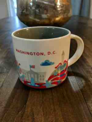 Starbucks you are here mug washington dc - Sold on eBay Feb, 7th 2019 for $9.00