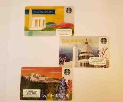 Starbucks Washington, Washington DC Gift Cards - Sold on eBay Feb, 6th 2019 for $5.00
