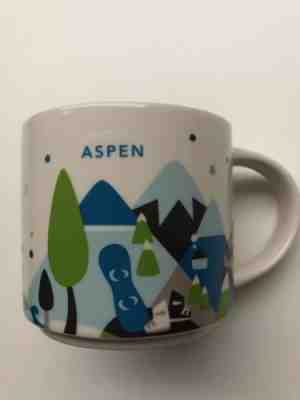 Starbucks Aspen You Are Here YAH Coffee Mug - Sold on eBay Feb, 1st 2019 for $18.95