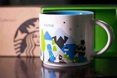 Aspen, Colorado Starbucks You Are Here Coffee Mug New in Box 14oz 2016 YAH - Sold on eBay Jan, 21st 2019 for $23.99