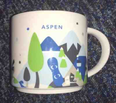 Starbucks You Are Here Coffee Mug YAH Aspen Colorado - Sold on eBay Jan, 18th 2019 for $19.99