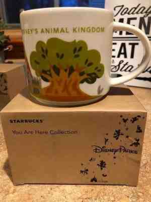 RARE Starbucks You Are Here Disney Parks Animal Kingdom 14oz Coffee Mug 1st  - Sold on eBay Jan, 18th 2019 for $99.99