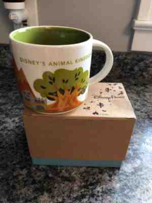 Starbucks Disney Animal Kingdom You are Here Mug Retired With Box 1st edition - Sold on eBay Jan, 6th 2019 for $85.00