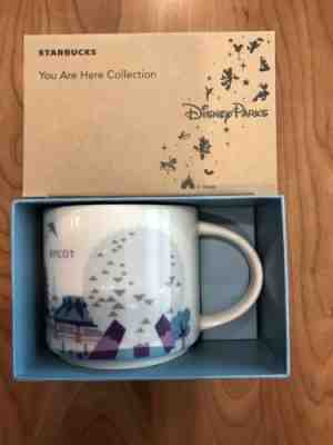 RARE PURPLE Monorail Disney World Epcot STARBUCKS Mug RETIRED You Are Here - Sold on eBay Jan, 21st 2019 for $175.00