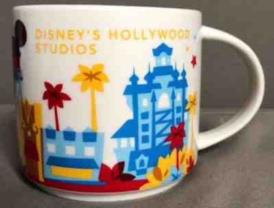 DISNEY STARBUCKS COFFEE HOLLYWOOD STUDIOS YOU ARE HERE RARE LE 14 OZ MUG NEW!! - Sold on eBay Jan, 14th 2019 for $34.99