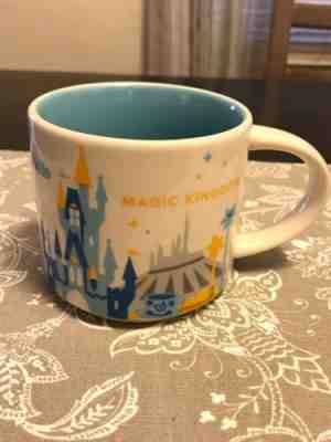 Starbucks Disney Magic Kingdom You Are Here Mug - Sold on eBay Feb, 9th 2019 for $32.00