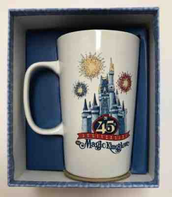 NEW Disney Parks Starbucks Magic Kingdom 45th Anniversary Coffee Mug Cup 16oz - Sold on eBay Feb, 6th 2019 for $23.74