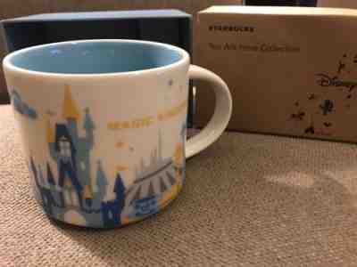 Disney Magic Kingdom Version 1 You Are Here (YAH) Starbucks Mug. NEW - Sold on eBay Jan, 27th 2019 for $49.99