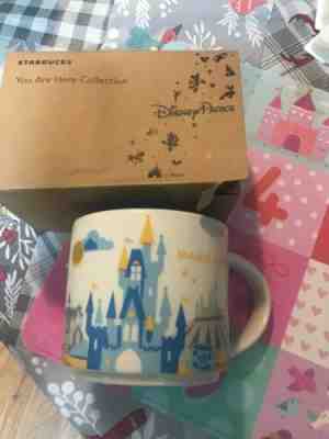 Disney Parks STARBUCKS 1st Edition Retired~MAGIC KINGDOM~You are Here Coffee Mug - Sold on eBay Jan, 27th 2019 for $32.15