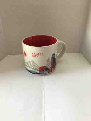 Starbucks Kansas City Mug 2015 You Were Here Series  - Sold on eBay Feb, 7th 2019 for $7.20
