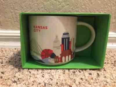 NEW Starbucks Kansas City You Are Here Limited Edition Coffee Mug 14oz  - Sold on eBay Feb, 1st 2019 for $13.00